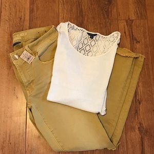 BUNDLE American Eagle Crop Jeggings (NEW!) Size 6